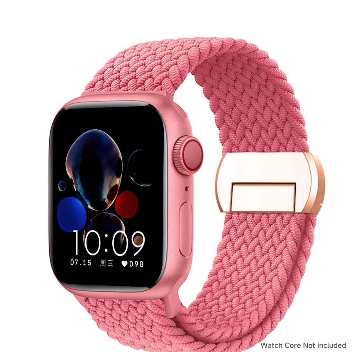 Braided band For Apple Watch band 44mm 40mm 45mm 49mm 41mm 38mm buckle band Apple Watch Series SE 10 9 8 7 6 Ultra 2 Magnetic Band