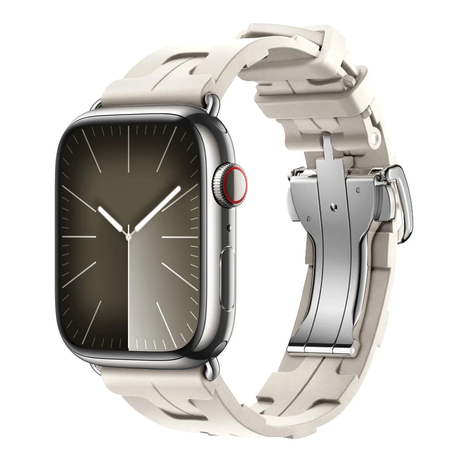 Kilim Single Tour band For Apple Watch band 45mm 44mm 41mm 38mm Folding Buckle Silicone band Apple Watch 10 46mm 42mm Ultra 2 49mm