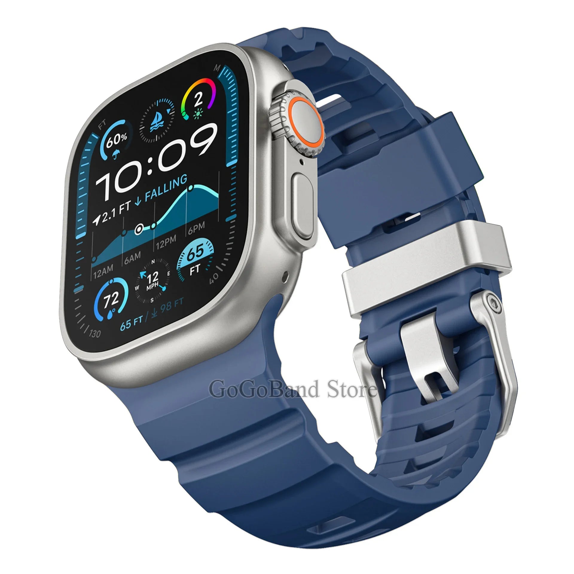 Fluorescence band for Apple Watch band 49mm 46mm 45mm 44mm 42mm Sport Silicone band For Apple Watch Ultra 2 Series 10 9 8 7 6 SE