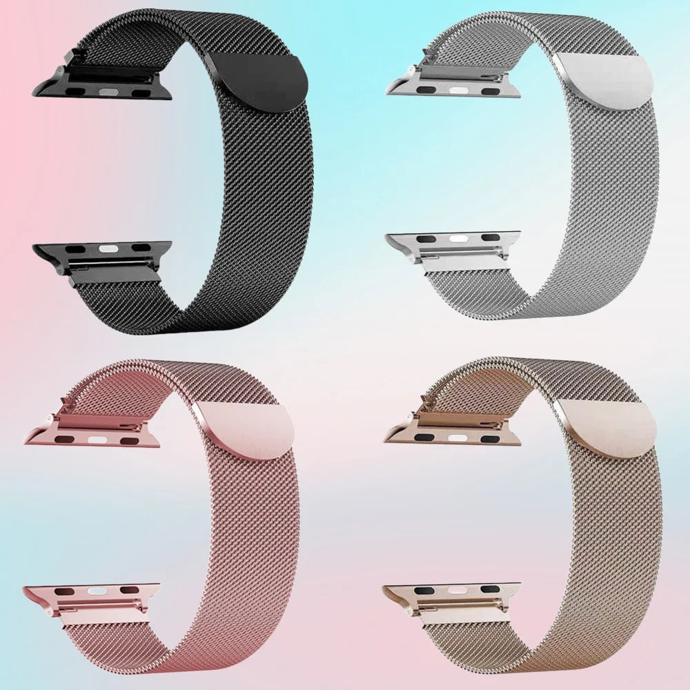 Milanese band For Apple Watch Ultra 2 49mm 46mm 42mm 44mm 40mm 45mm 41mm 38mm band For Apple Watch Series 10 9 3 6 5 SE 7 8 band