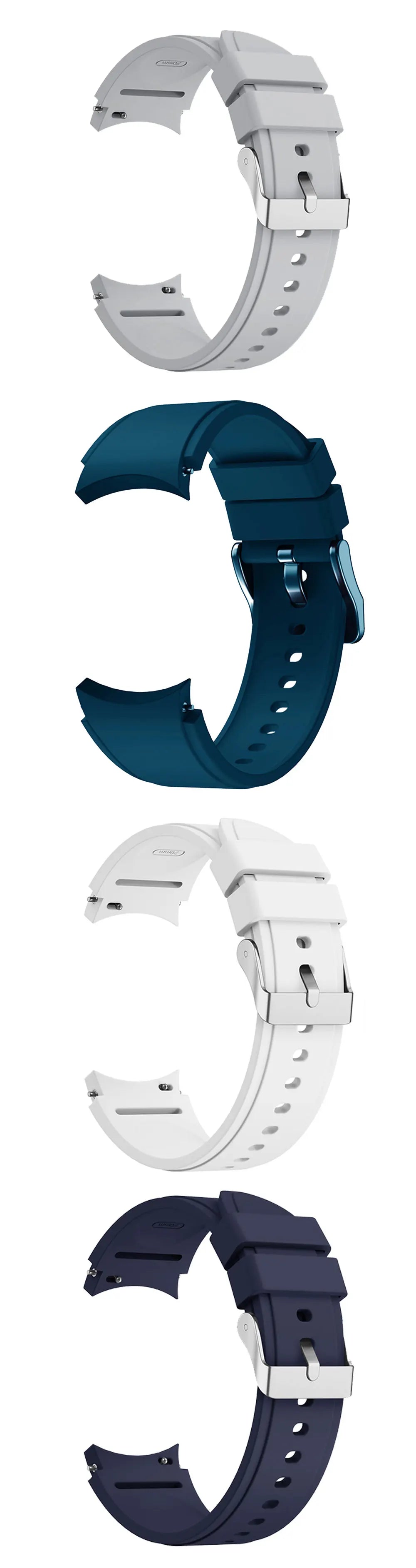 Sport Silicone Strap for Samsung Galaxy Watch 6 44mm 40mm Accessories Watch Band Bracelet Galaxy Watch6 Classic 43mm 47mm Correa