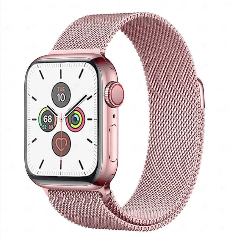 Milanese Loop for Apple Watch band 44mm 40mm 45mm 41mm 42mm 38mm 44mm band Ultra 2 49mm metal band Apple Watch Series 9 8 7 6 SE 5 4 3