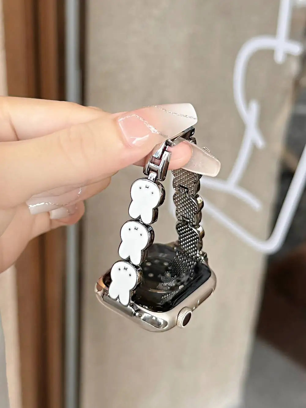 Nice band For Apple Watch band link women Series 11 8 7 6 10 9 40mm 41mm 38mm 42mm 44mm 45mm 46mm band