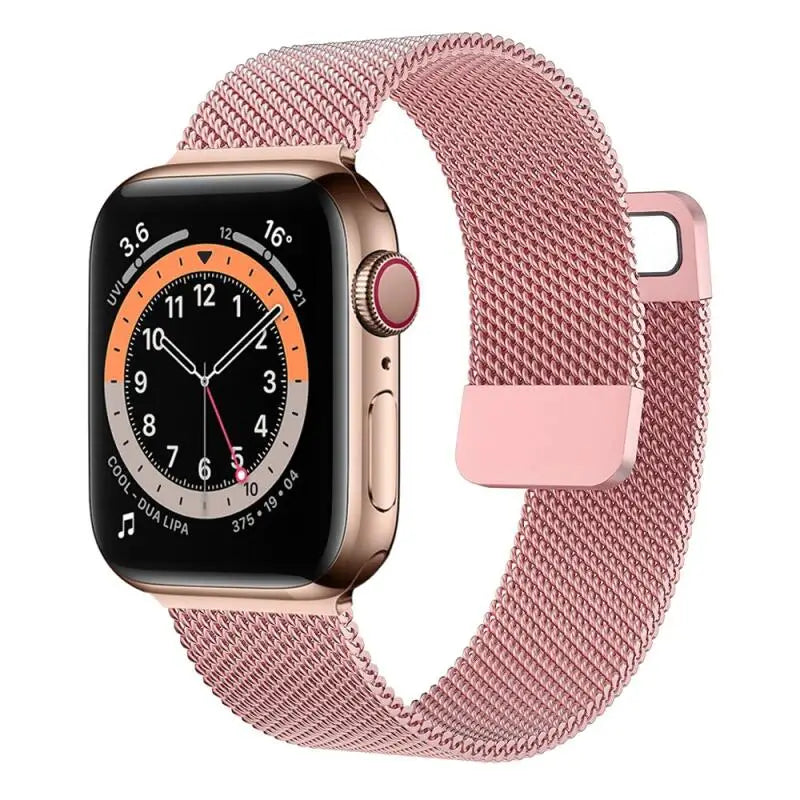 Milanese band For Apple Watch S10 46mm 42mm Ultra 2 49mm Magnetic band For Apple Watch Series 9 7 8 5 6 SE 44mm 45mm 41mm 40mm