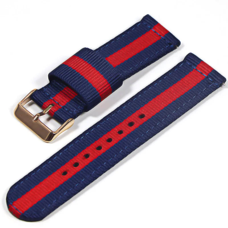 22mm Nylon watch strap For Samsung Galaxy watch 46mm 42mm Active2 Active1 Gear S3 frontier Sports nylon bang