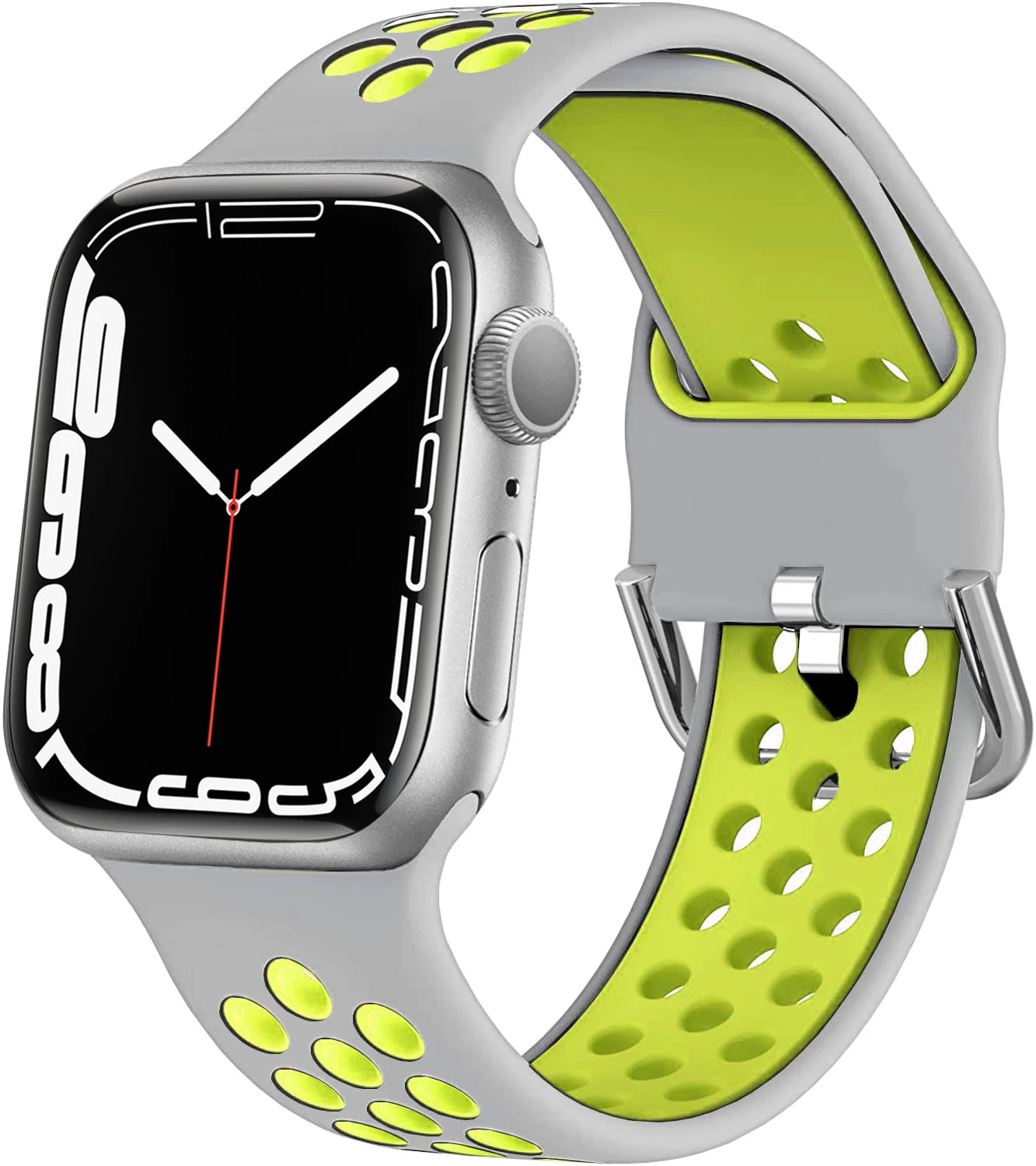 Silicone band For Apple Watch band 44mm 40mm 45mm 49mm 41mm 38mm 42mm 44mm band Apple Watch Ultra 2 Series 7 3 4 5 6 SE 8 Bands