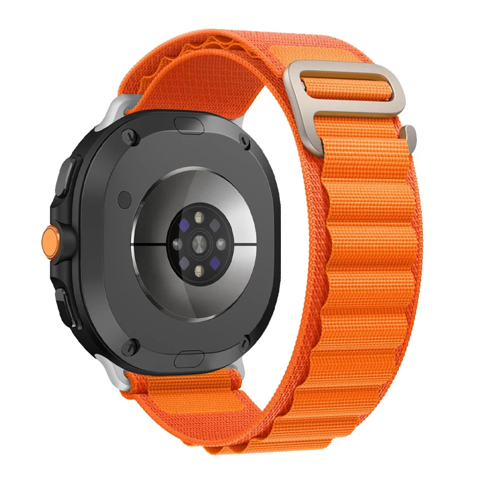 Alpine loop Strap For Samsung Galaxy Watch 8/8 classic/Ultra 47mm 44mm 40mm wristband Sport Bracelet correa Galaxy watch 8 Band