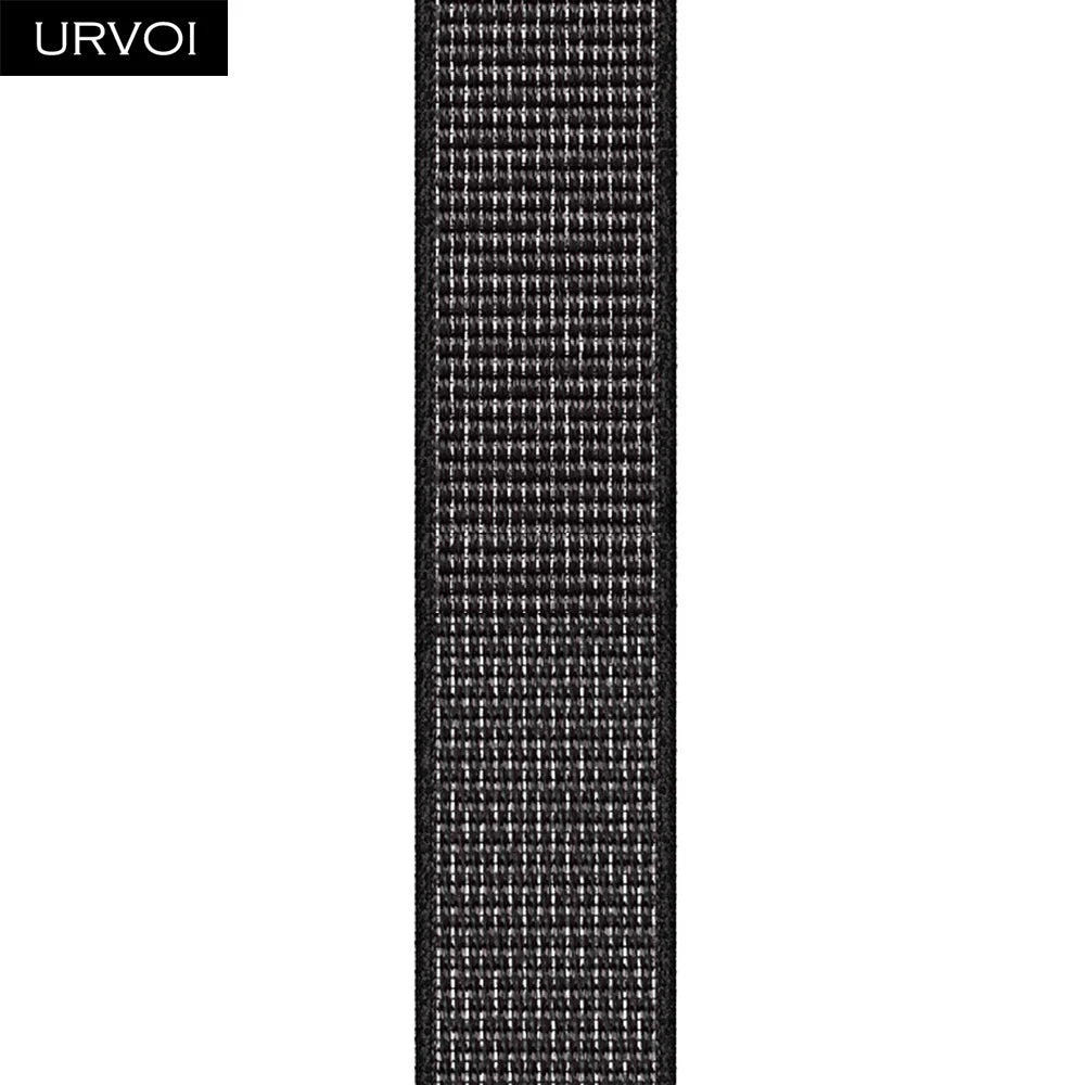URVOI Sport Loop for Apple Watch Ultra 3 2 Series 11 10 9 8 SE3 Nylon loop for Apple Watch sport band 42mm 46mm breathabe hook fastener