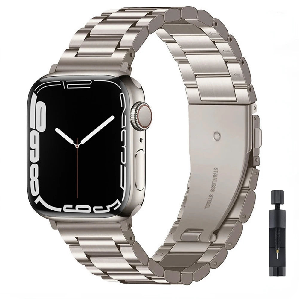 Metal band for Apple Watch band 49mm 45mm 41mm 44mm 40mm 42mm 46mm Stainless steel band Apple Watch 11 10 Ultra 9 8 7 6 5 SE band