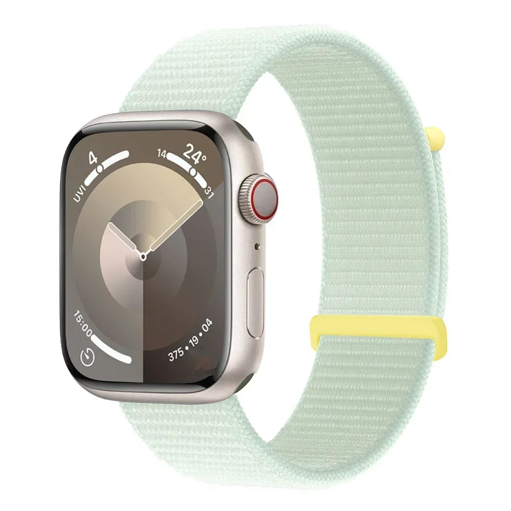 Nylon band For Apple Watch 11 10 9 8 7 45mm 41mm 42mm 46mm Ultra 3 2 1 49mm Adjustable band Apple Watch 6 5 4 SE3 44mm 40mm band