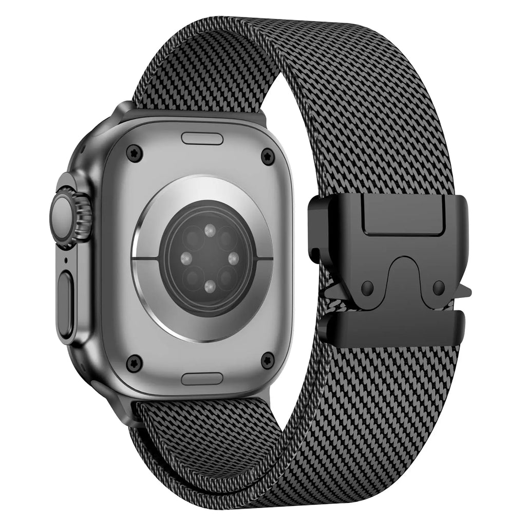 Milanese Mesh Loop for Apple Watch band 49mm 46mm 45mm 44mm 42mm Stainless Steel metal band for Apple Watch Series 10 9 8 7 Ultra 2