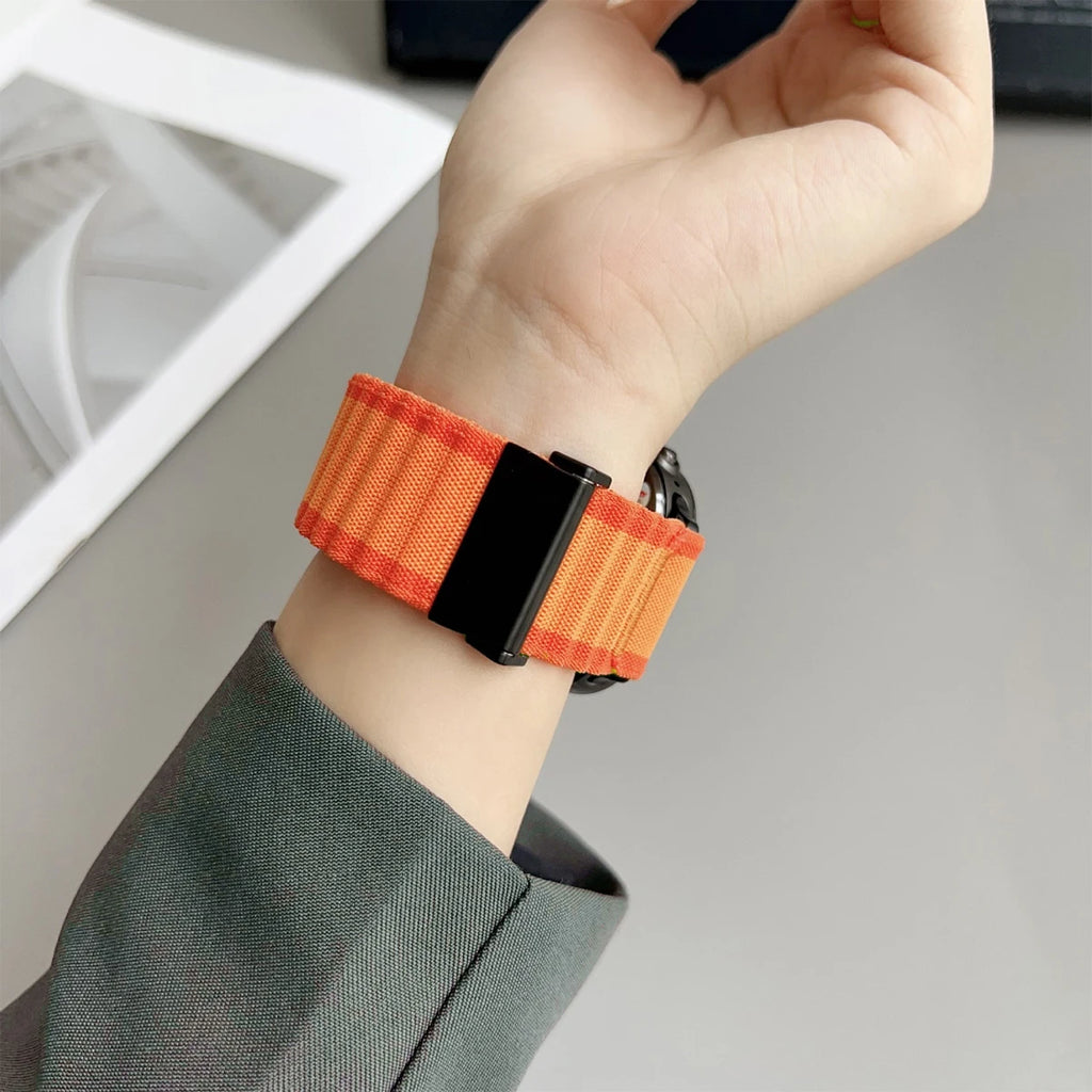 Nylon Loop Strap For Samsung Galaxy Watch Ultra 2025 Sports Trail Band For Galaxy 8 40 44mm/8Classic No Gaps Quick Fit Bracelet