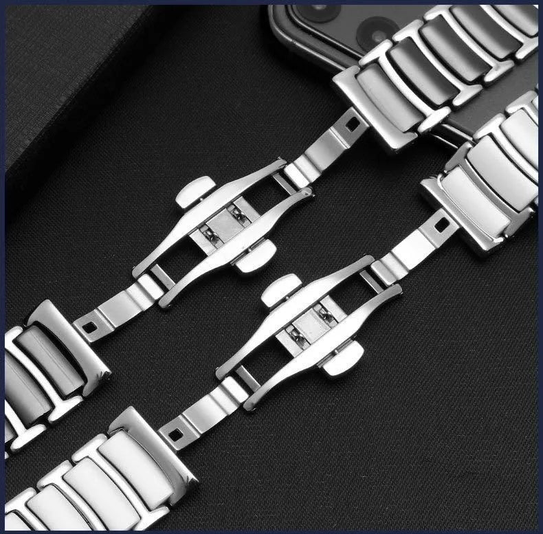 Ceramic band for Apple Watch band 11 10 9 8 7 46mm 42mm 45mm 41mm Ultra 49mm Sport watch band Apple Watch Series 6 5 4 SE 3 44mm 40mm