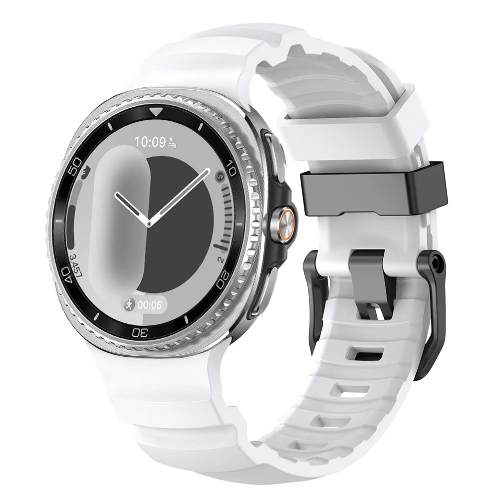 Trail Silicone Band for Samsung Galaxy Watch 8 Strap 44mm 40mm No Gaps Bracelet for Galaxy Watch 8 Classic 46mm Sport Wristband