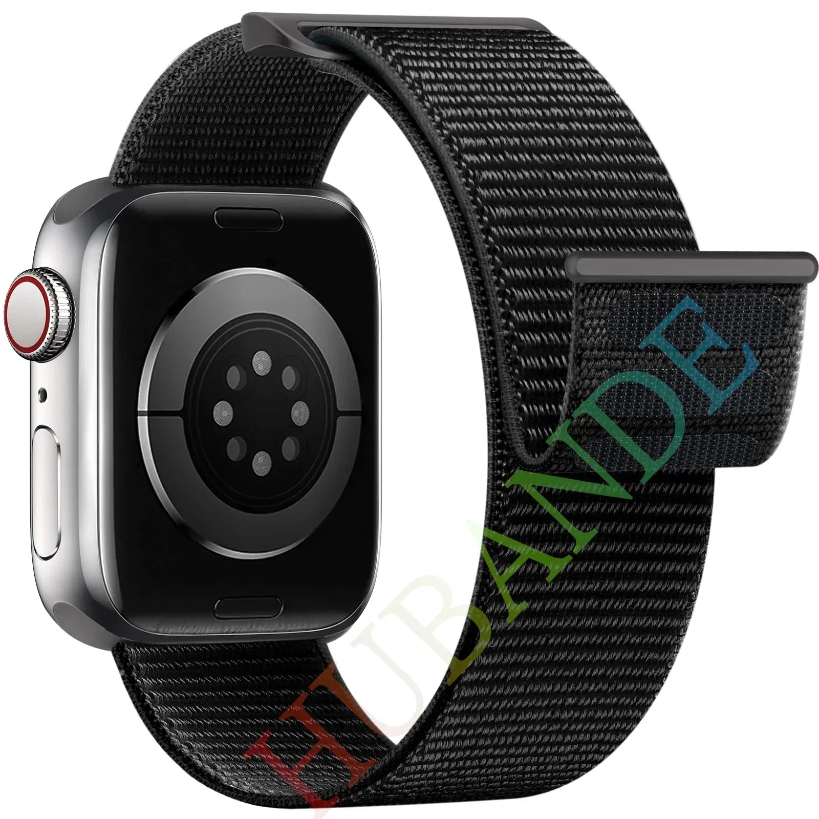 Nylon Loop band for Apple Watch band 40mm 44mm 45mm 42mm 41mm 38mm Smart Belt band for Apple Watch Ultra 49mm 8 7 6 SE 5 4 3