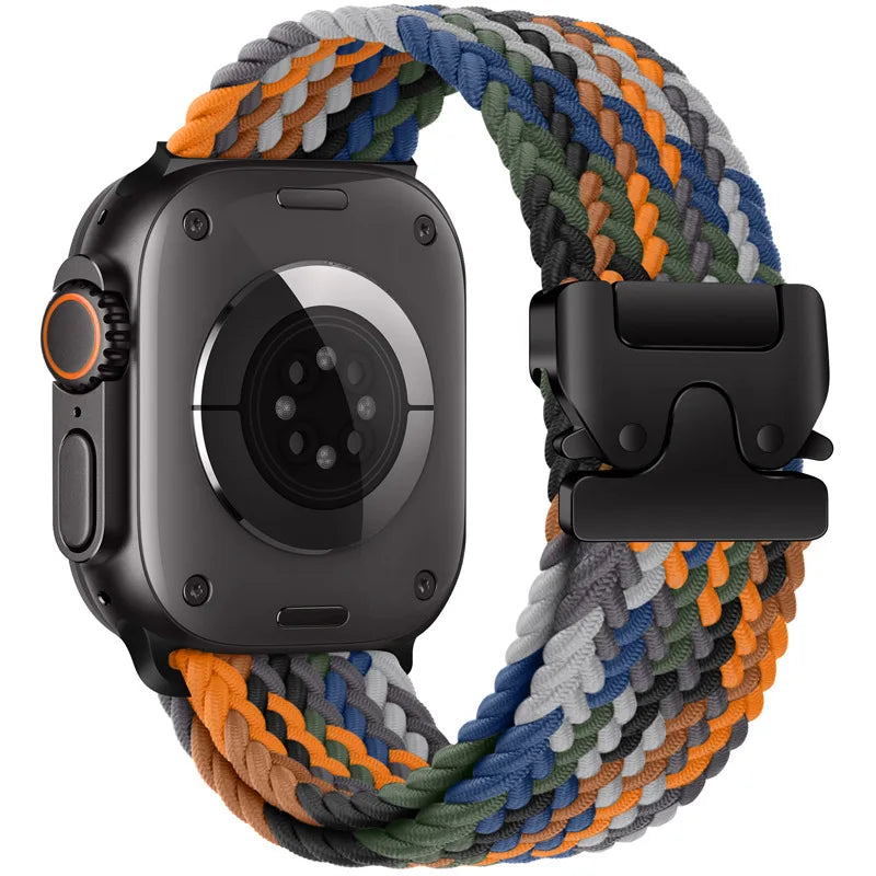 Parachute band for Apple Watch band 46mm 42mm 45mm 44mm 41mm Braided band Correa Apple Watch Series 10 9 8 SE 5 6 7 Ultra 2 49mm