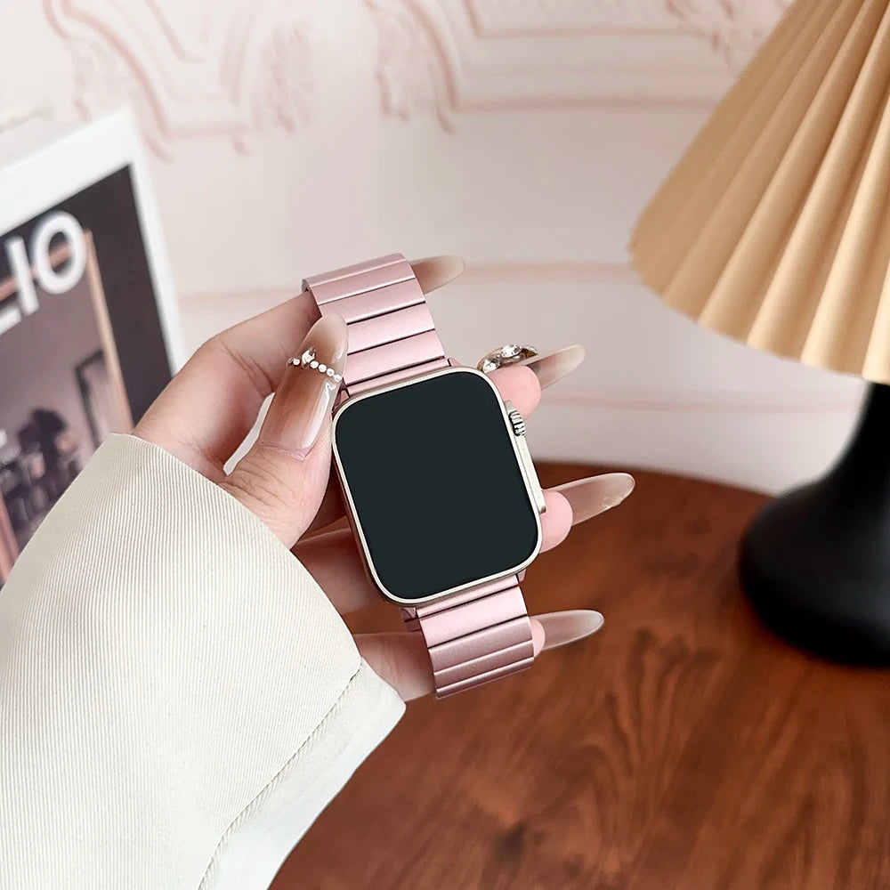 Stainless steel band for Apple Watch band 49mm 45mm 41mm 44mm 40mm 42mm 38mm metal bands Apple Watch Ultra 11 10 9 4 5 SE 6 7 8