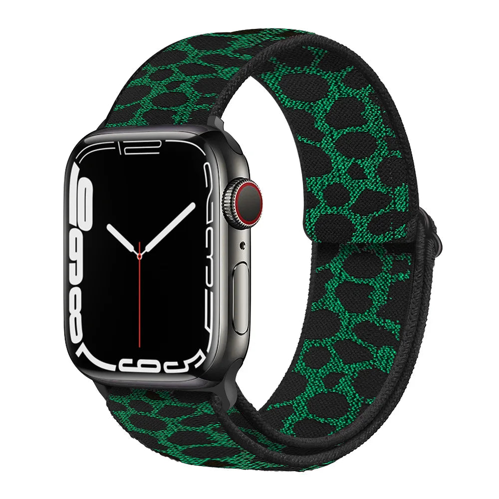 Nylon Loop band for Apple Watch band 45mm 44mm 42mm 40mm 41mm 46mm band Apple Watch Series 11 10 9 8 7 6 5 SE Ultra 3 49mm band