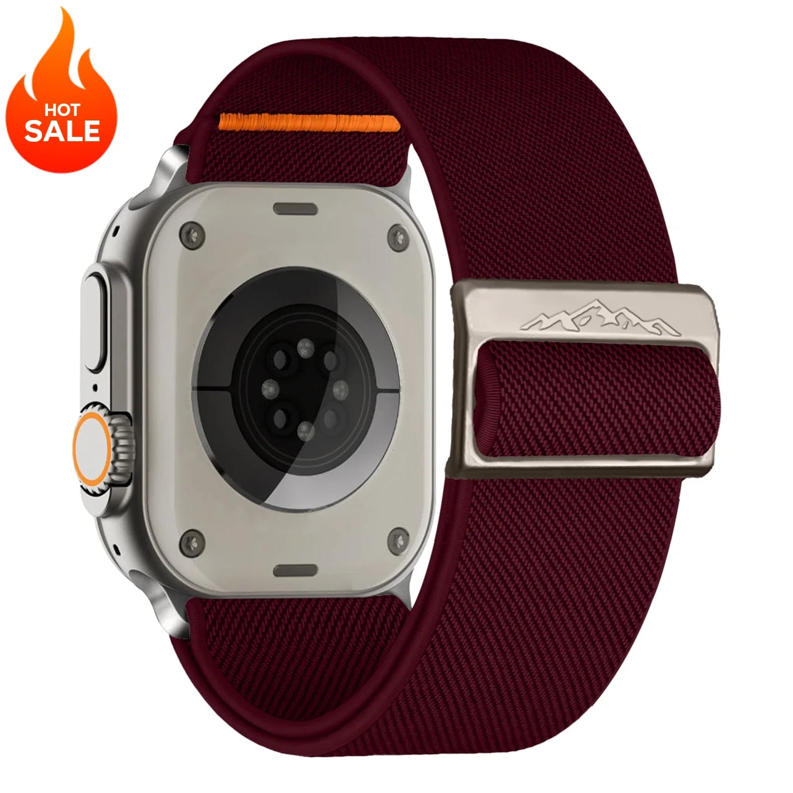 Nylon Elastic band for Apple Watch band Ultra 3 2 49mm 11 10 46mm 42mm 45mm 44mm 41mm band for Apple Watch 9 8 7 6 SE 5 4 Correa