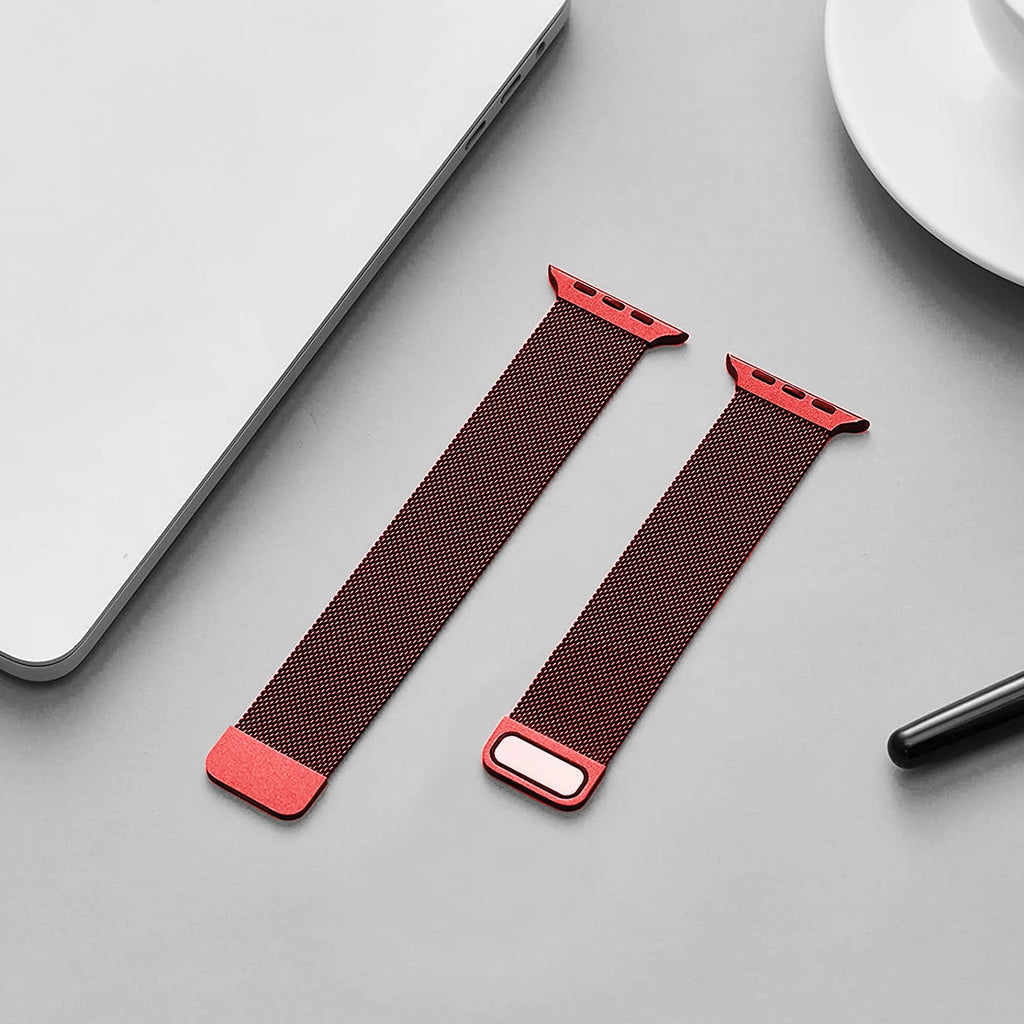 Milanese Loop band For Apple Watch band 44mm 40mm 45mm 49mm 41mm 42mm 38mm Correa band Apple Watch Series 3 4 5 6 SE 7 8 9 Ultra2