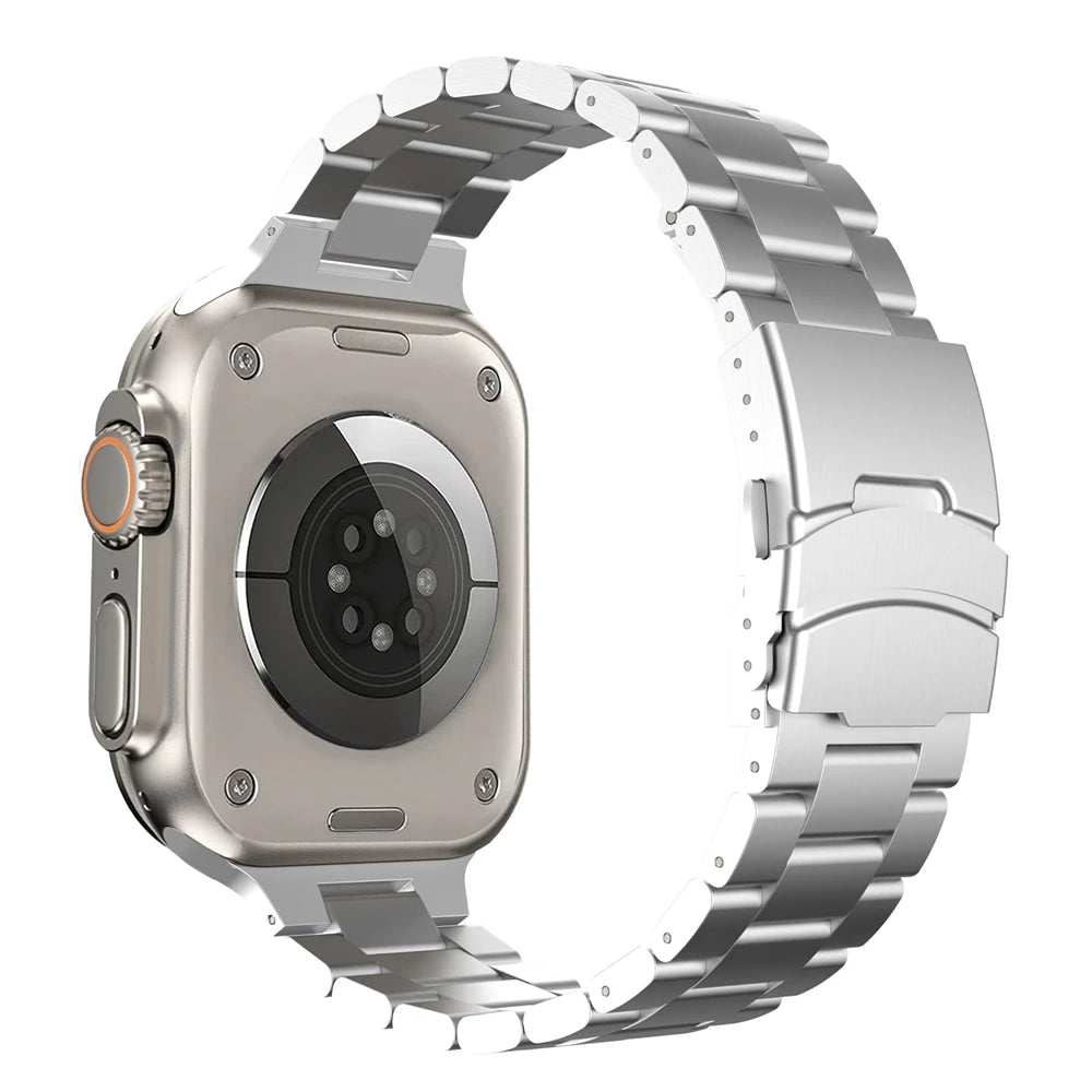 Ultra 3 2 Titanium Color band For Apple Watch 49mm 46mm 42mm 44mm 45mm metal band For Apple Watch 11 10 9 8 SE3 Stainless Steel band