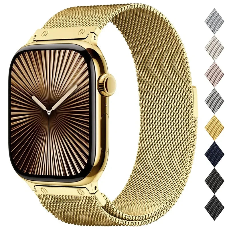 Milanese band For Apple Watch Ultra 2 49mm 46mm 45mm 41mm 38mm 42mm 44mm 40mm band For Apple Watch Series 10 5 SE 7 9 3 6 8 band