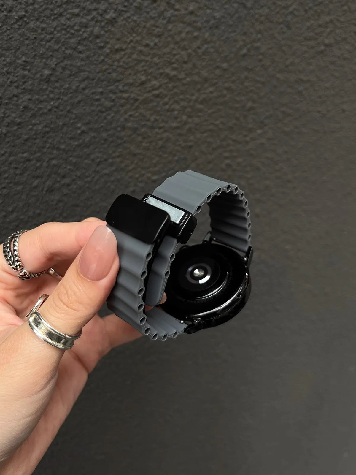 Ocean Silicone Loop Strap For Samsung Galaxy Watch 7 6 5 40mm 44mm Adjustable Bracelet Watchband For Galaxy 4 6 Classic 20/22mm