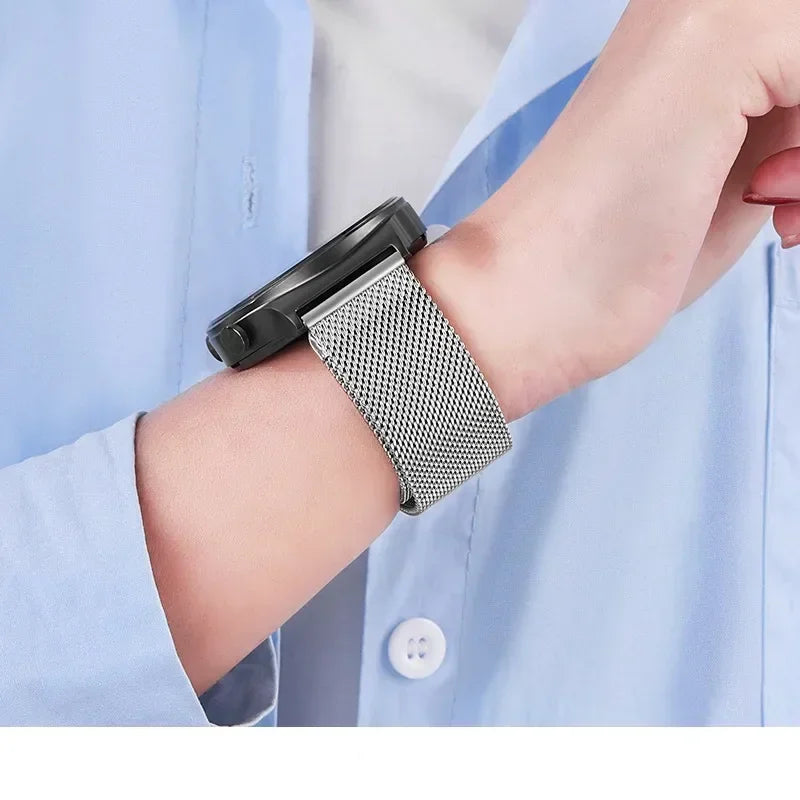 Metal Milanese Strap for Samsung Galaxy Watch 8-7 Ultra 47mm Comfortable Band for Galaxy Watch 8 Ultra 47mm Accessories Bracelet