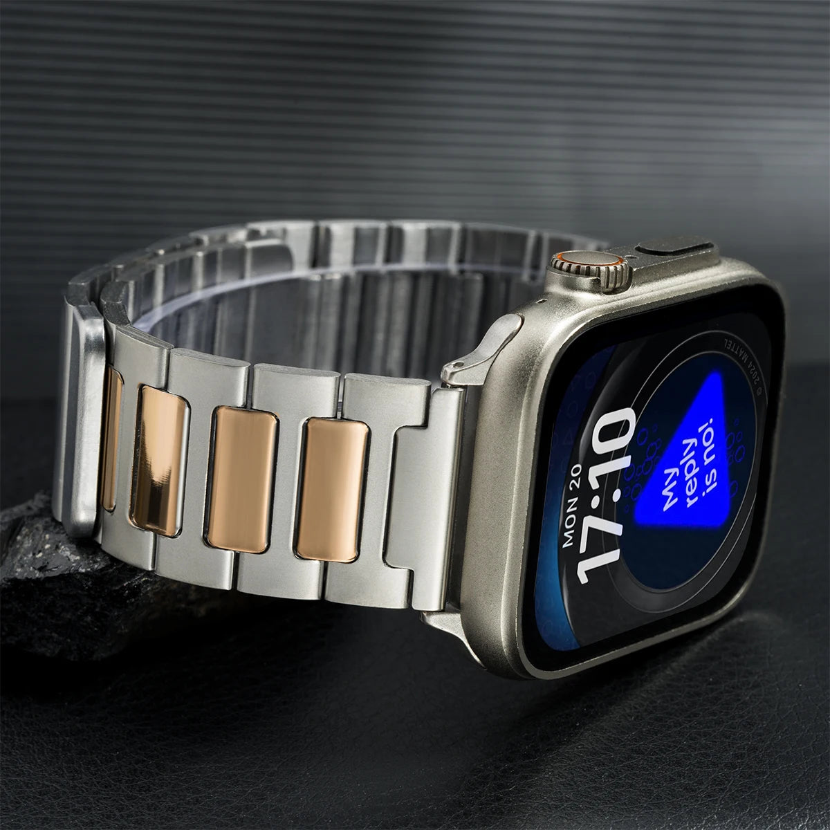 Magnetic Stainless Steel band for Apple Watch band 46mm 45mm 44mm 49mm metal belt band for Apple Watch 10 9 8 7 6 3 5 SE Ultra 2