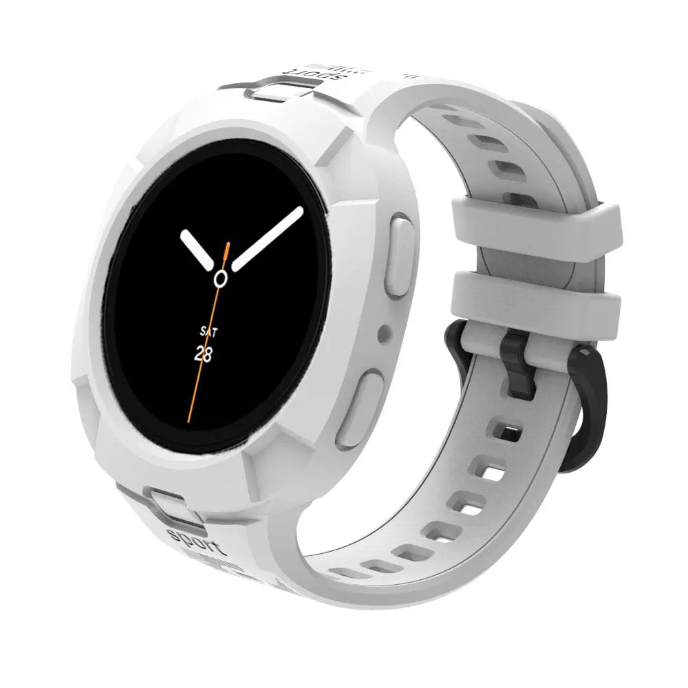 Samsung Watch 8 40mm 44mm TPU Strap Silicone Watchband For Samsung Galaxy Watch 8 Classic 46mm Sport Smartwatch Accessories