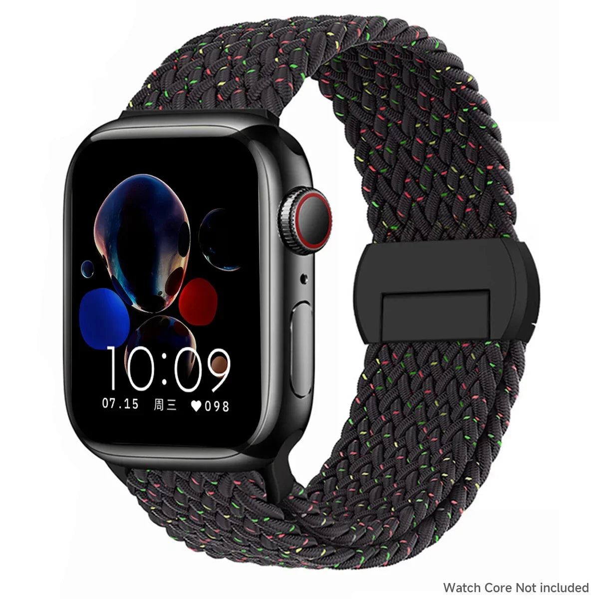 Braided band For Apple Watch band 44mm 40mm 45mm 49mm 41mm 38mm buckle band Apple Watch Series SE 10 9 8 7 6 Ultra 2 Magnetic Band