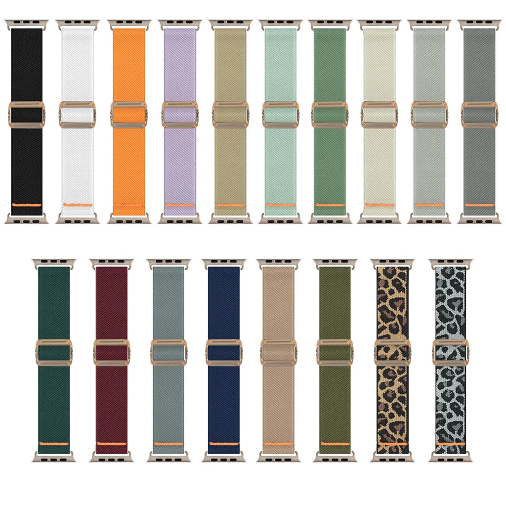 Woven Watch band for Apple Watch S11 S10 42mm 46mm Ultra 49mm 45mm 44mm 42mm 41mm 40mm 38mm for Apple Watch Series11 10 987 6 5 4 SE 3 2 1