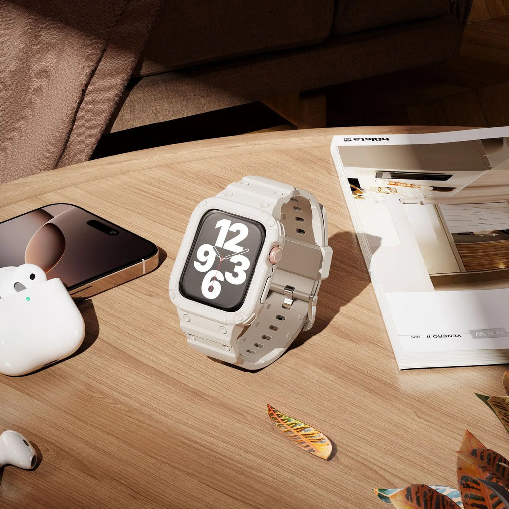 TPU Case + band For Apple Watch band 46mm 42mm 45mm 41mm 40mm 44mm Bumper band watch band for Apple Watch Series 10 9 8 7 6 SE 4