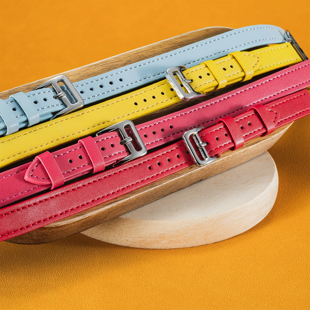 For Apple Watch band 40mm 41mm Double Tour leather band 45mm 44mm Series 9 8 7 6 SE 5 4 for Apple Watch 11 10 42mm 46mm Fashion Correa