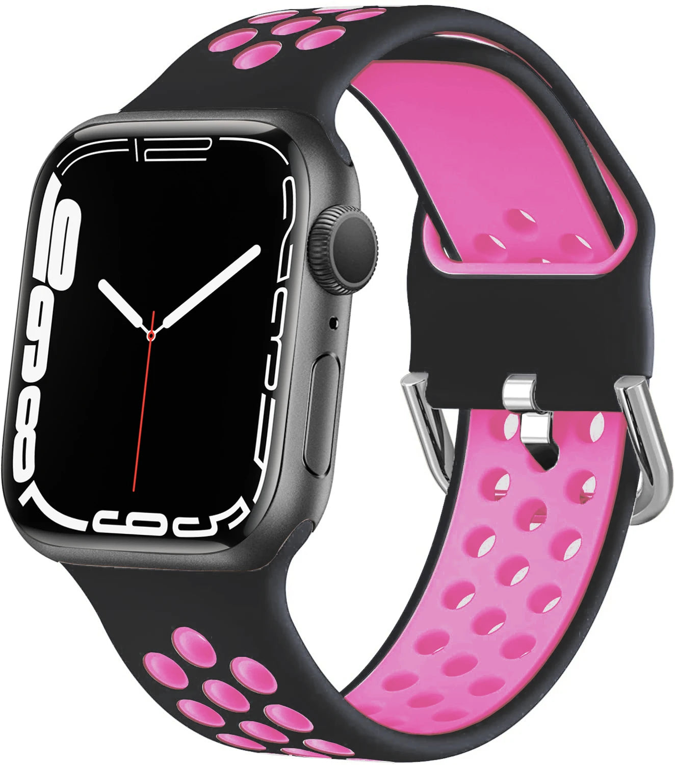 Silicone band For Apple Watch band 44mm 40mm 45mm 49mm 41mm 38mm 42mm 44mm band Apple Watch Ultra 2 Series 7 3 4 5 6 SE 8 Bands