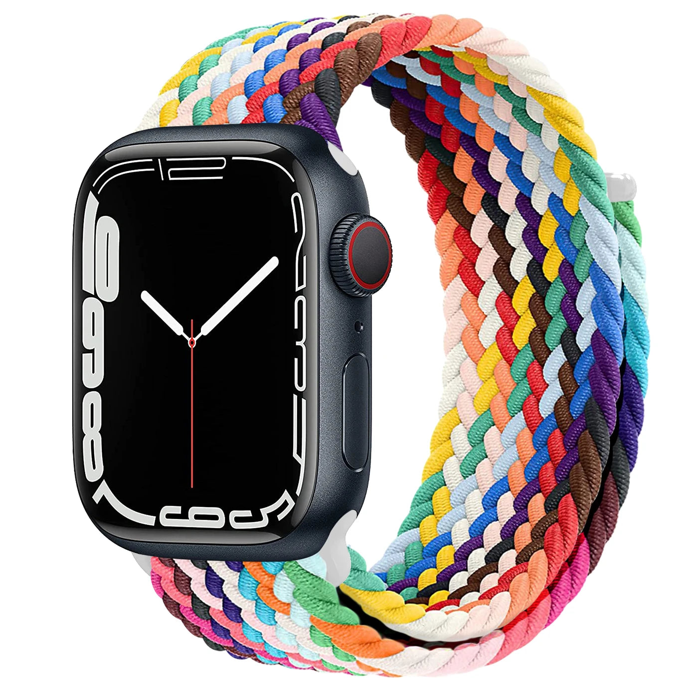 Band For Apple Watch band 44mm 40mm 45mm 41mm 42mm Ultra 49mm correa Braided Solo Loop band Apple Watch Series 7 3 5 SE 6 8