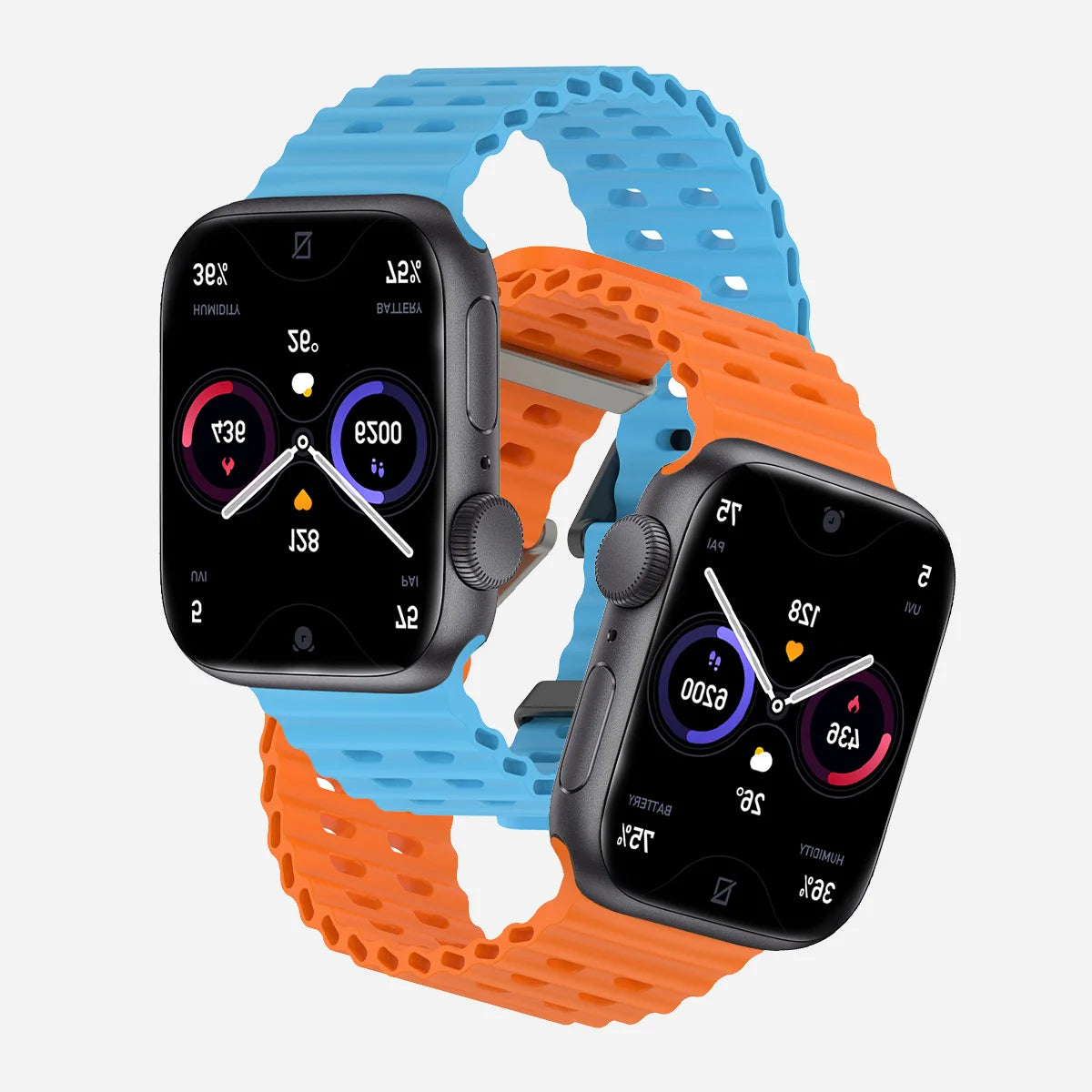 Silicone band for Apple Watch Ultra 3 49mm 46mm 45mm 44mm 42mm 38mm 41mm 40mm Sport band for Apple Watch Series 11 10 9 8 7 6 5 4 SE3 2 Corr