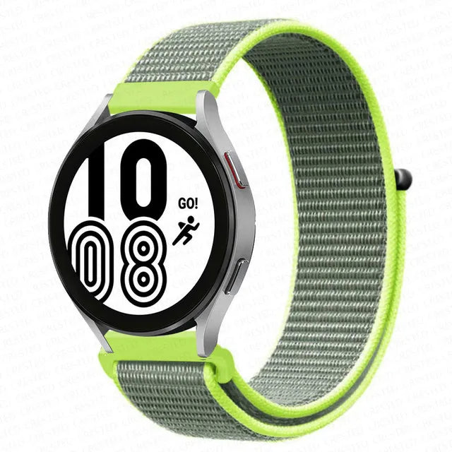Band For Samsung Galaxy Watch 7/FE/4/5 Pro/6 classic/active 2 44mm 40mm Nylon correa Bracelet Huawei GT 2e 3 4 20mm 22mm Straps