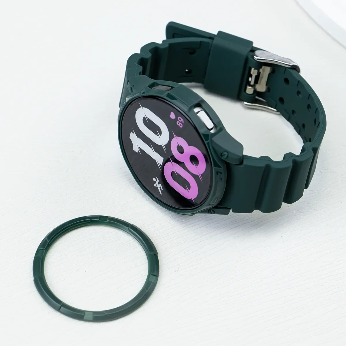 Silicone Strap+Case for Samsung Galaxy Watch 6 Classic 43mm 47mm Sport Loop Band Screen Protective Cover for SAMSUNG 6Classic