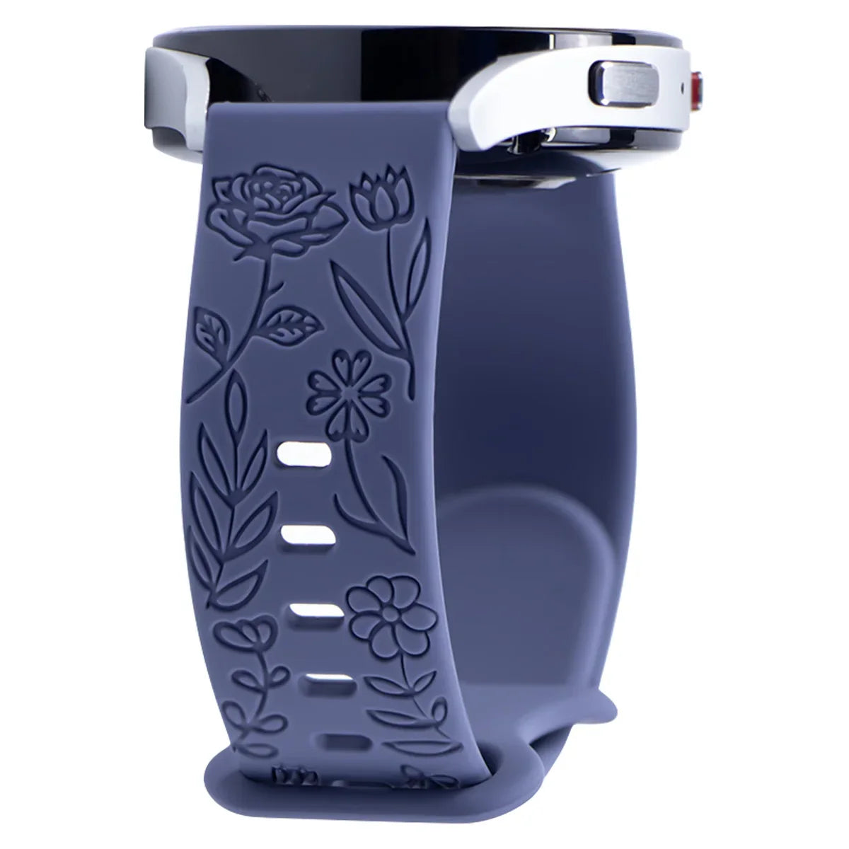 Prints Design Strap for Samsung Galaxy Fit 3 Watch Band Silicone Engraving Bracelet for Samsung Galaxy Fit3 Floral Wristband