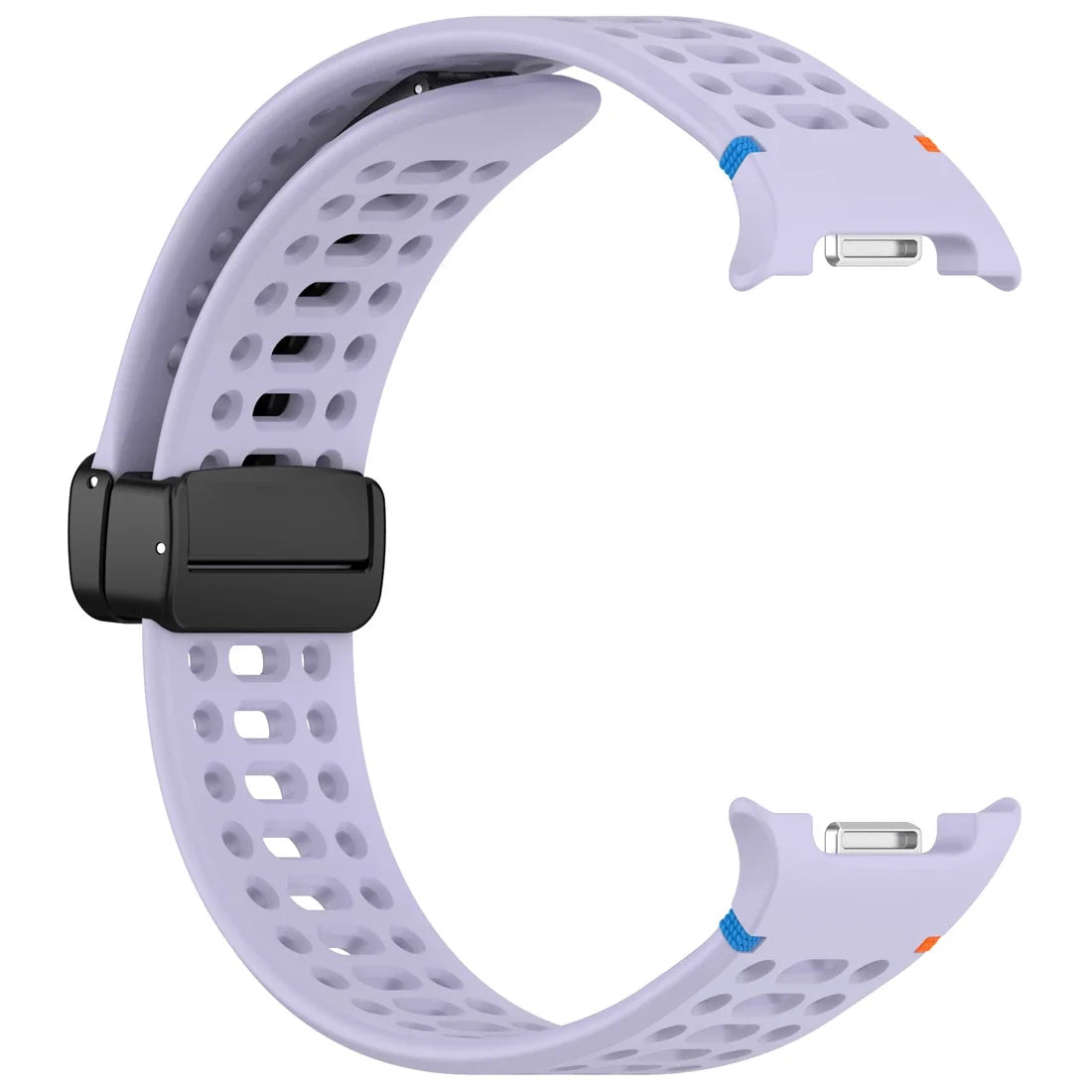 Air Hole Strap for Samsung Galaxy Watch 8 40mm 44mm Silicone Magnetic Buckle Wristband for Galaxy Watch 8 Classic Accessories