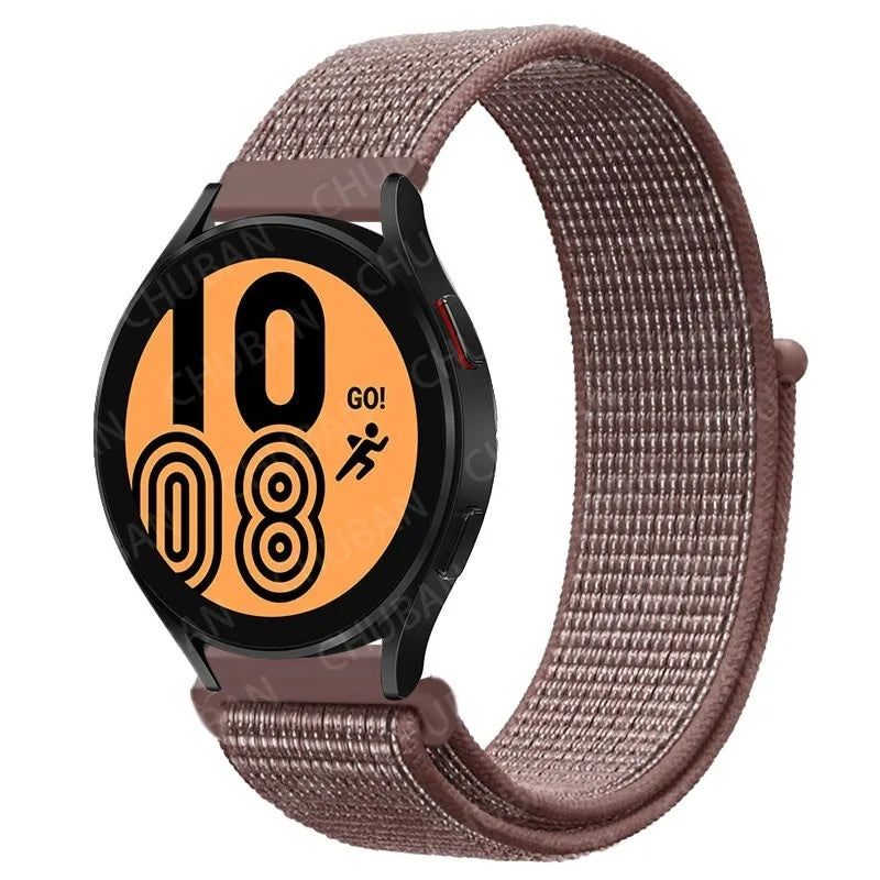 Nylon loop For Samsung Galaxy Watch 6 5 Pro/4/classic/gear s3 frontier/active Sport Bracelet Huawei watch gt2 3 22mm 20mm Strap