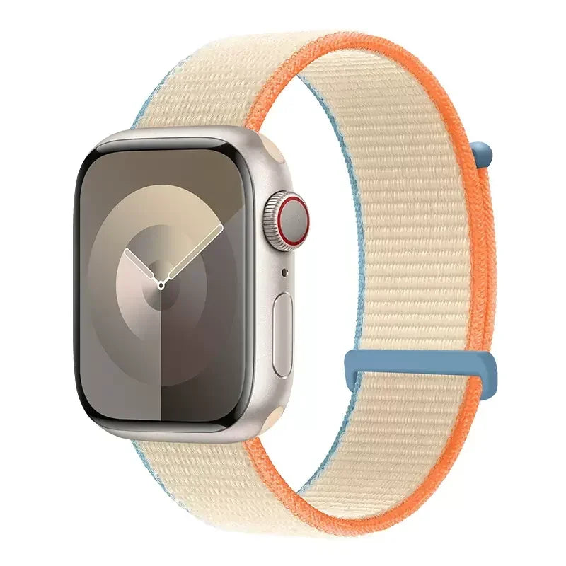 Nylon Loop band For Apple Watch 11 10 9 8 7 46mm 45mm 42mm 41mm Ultra 3 2 49mm Braided band Apple Watch 6 5 4 SE3 44mm 40mm Belt