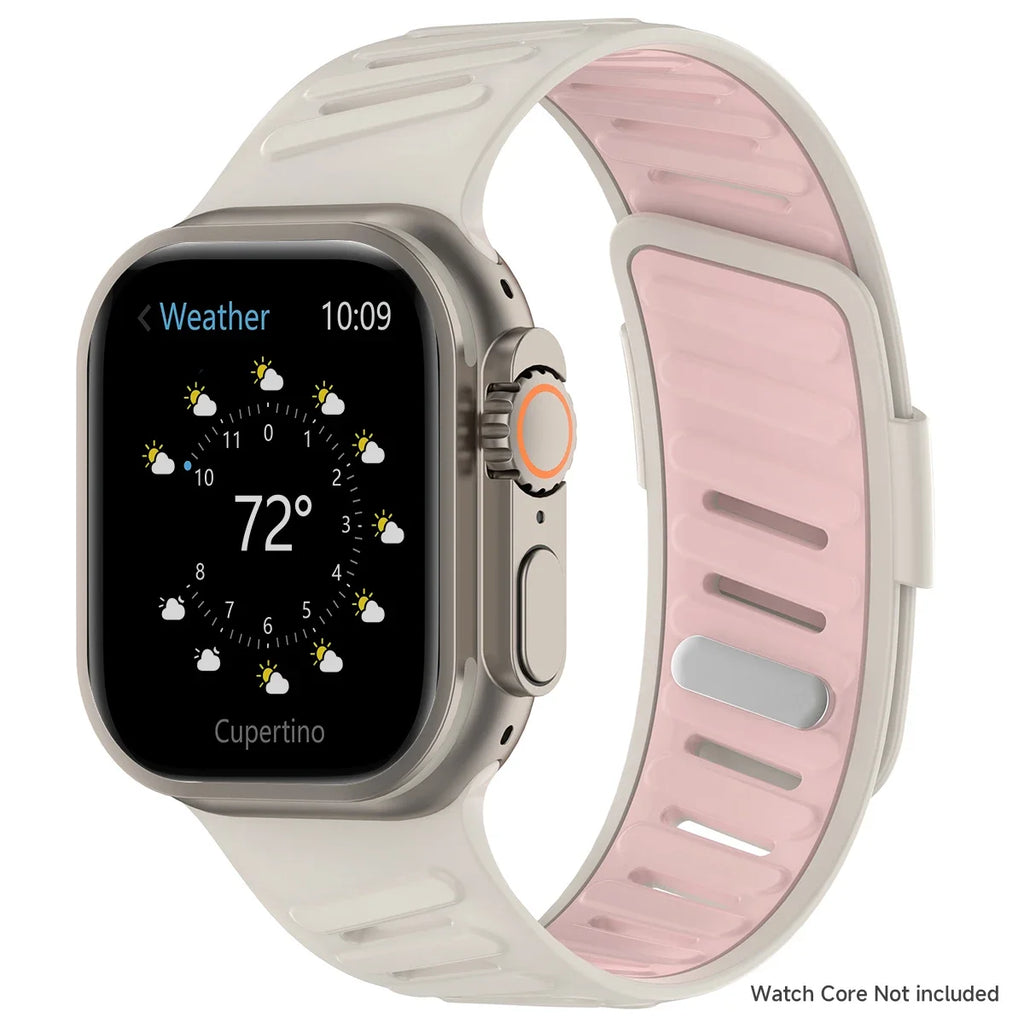 Silicone Sport band For Apple Watch Ultra 2 3 49mm band 42mm 44mm 45mm 46mm Slanted Buckle band for Apple Watch 11 10 9 8 7 6 5 4 SE 3