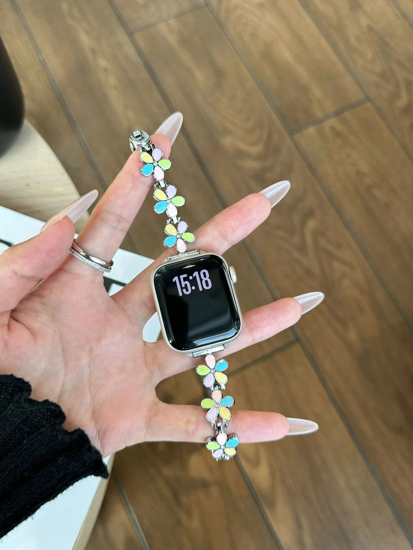 Nice Colorful metal band link For Apple Watch band Series 11 8 7 6 10 9 40mm 41mm 38mm 42mm 44mm 45mm 46mm band