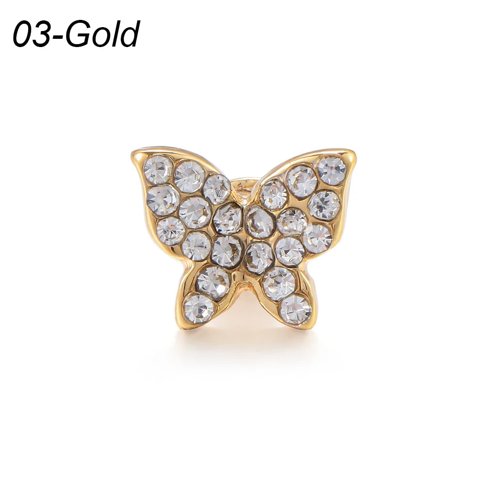 Jewelry Charms for Apple Watch band Series Ultra 9 8 7 6 5 4 SE band metal decoration for Samsung Galaxy watch 4 5 pro band