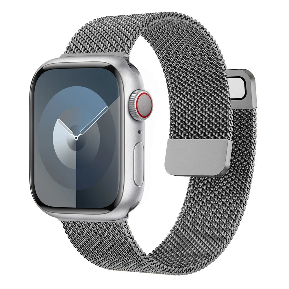 Milanese Loop band For Apple Watch band 44mm 40mm 45mm 49mm 41mm 42mm 38mm Correa band Apple Watch Series 3 4 5 6 SE 7 8 9 Ultra2