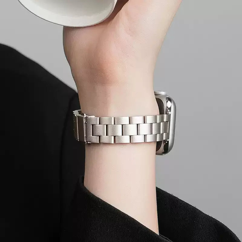 Stainless Steel band for Apple Watch band 45mm 44mm Ultra 2 49mm 42mm 40mm 41mm 46mm metal watch band Series 10 9 8 7 6 5 4 3 se