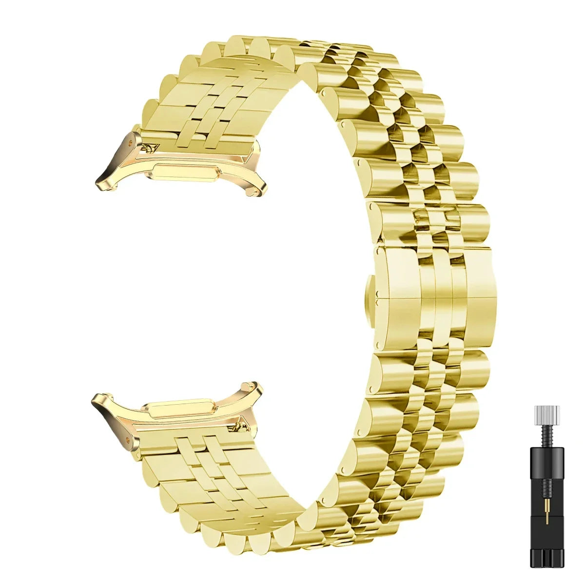 Metal Strap for Samsung Galaxy Watch 2025 Ultra 47mm Stainless Steel Adjustable Comfortable Band for Galaxy Watch 8-7 Ultra 47mm