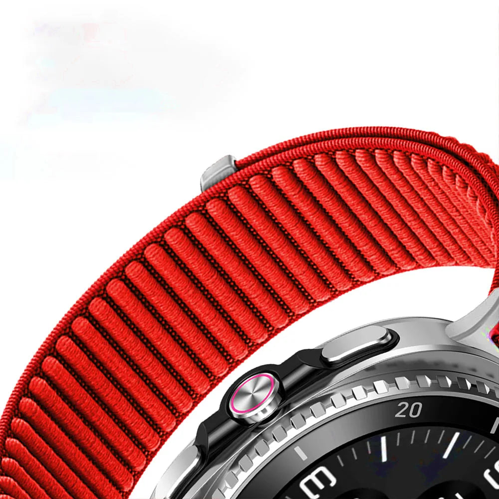 Nylon Loop Band for Samsung Galaxy Watch 8 Classic 46mm Official Original Bracelet Correa for Galaxy Watch 8 44 40mm Sport Strap